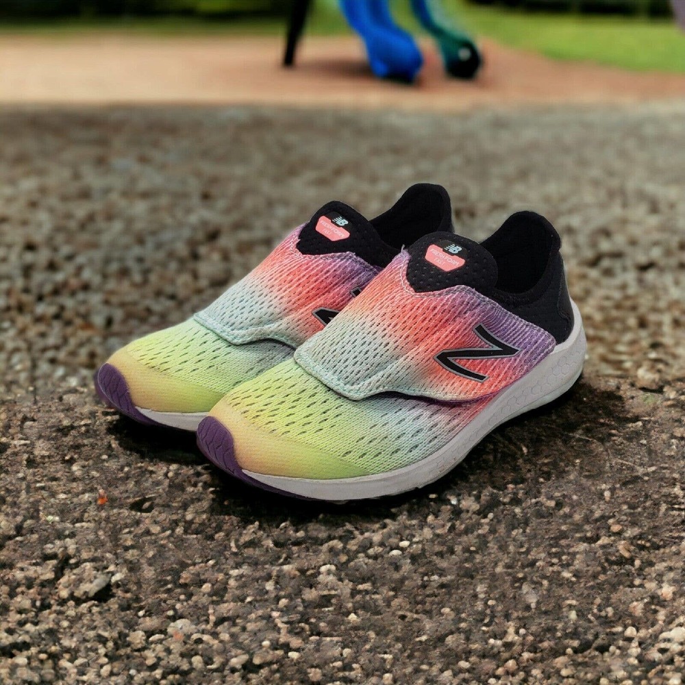 New Balance Kids Fresh Foam Fast Hook and Loop Team Multi Color Size 3
